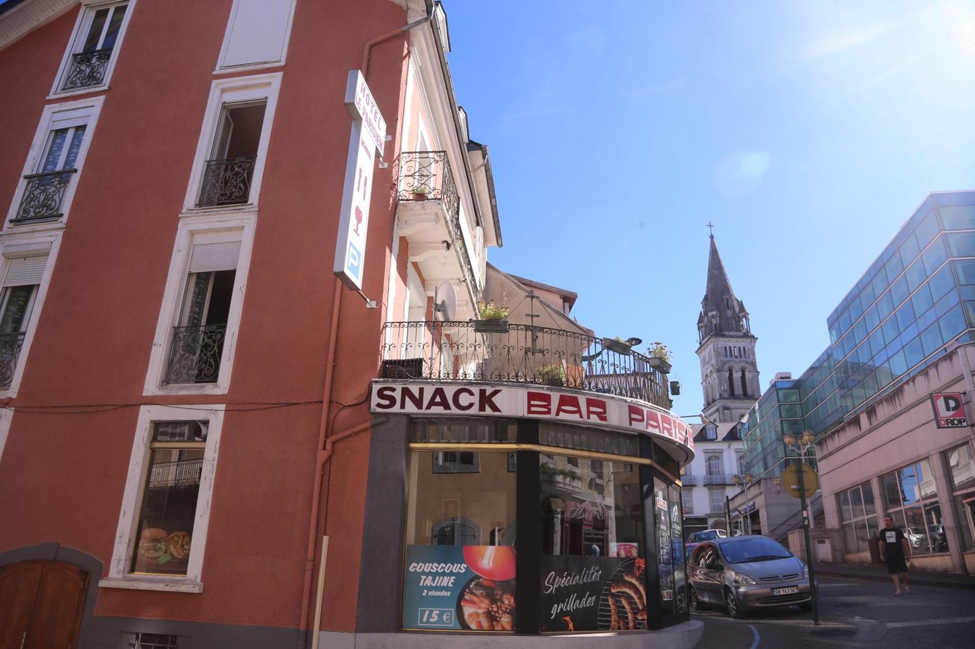 Hotel Restaurant Le Parisien Lourdes Zewnętrze zdjęcie